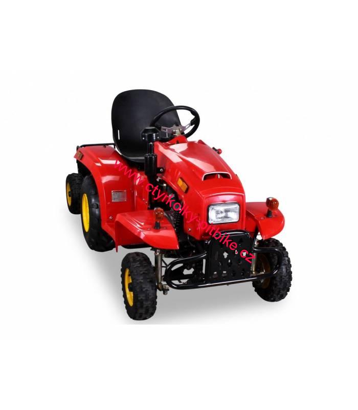 Dětský traktor 110cc červený