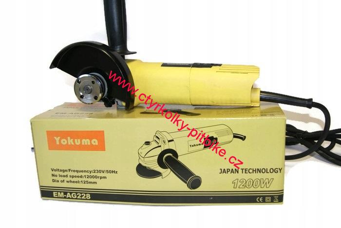 Úhlová bruska Yokuma 1200W