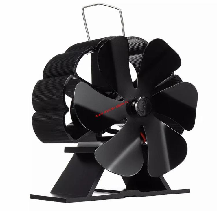 Ventilátor na kamna a krby
