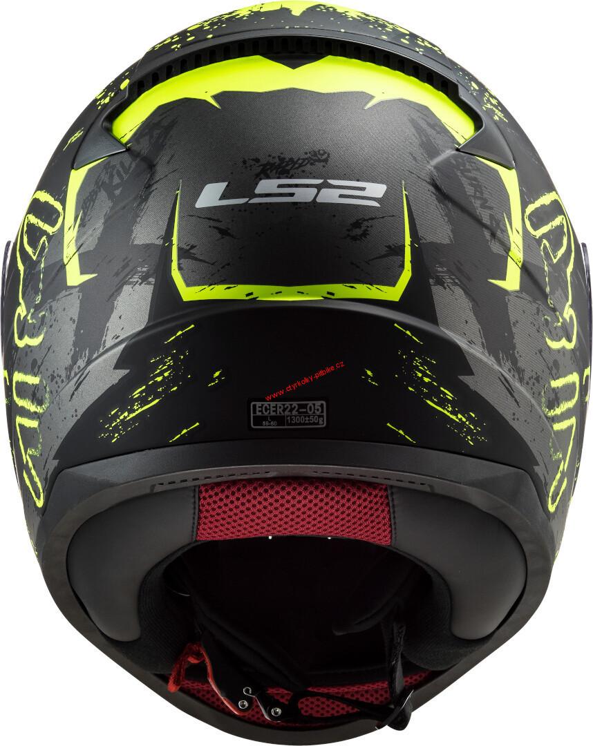 Integrální moto přilba LS2 FF353 Rapid Naughty Black H-V yellow