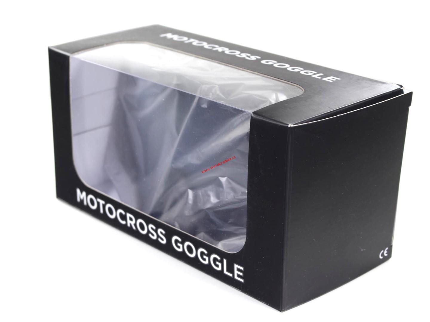 Brýle pro motokros FTM-007 oranžové