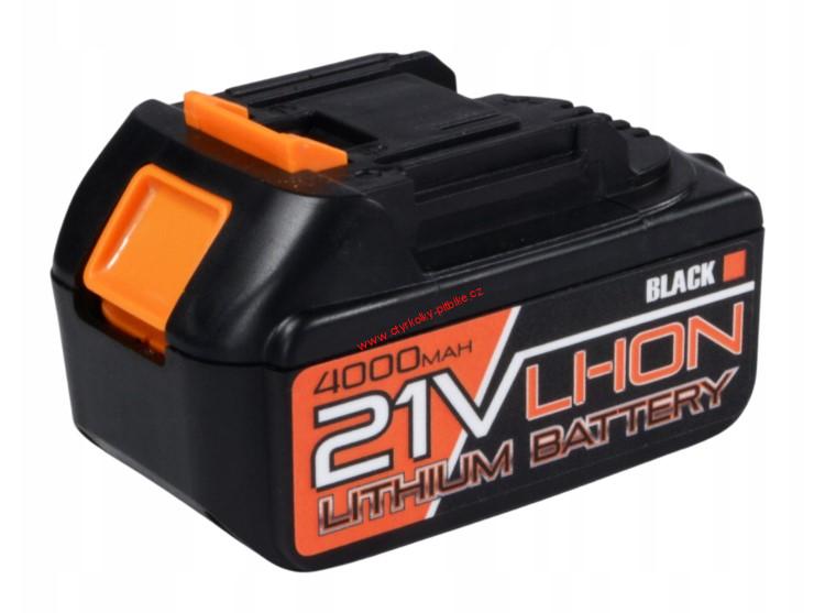 Aku řetězová pila Black 21V na větve stromů 8"