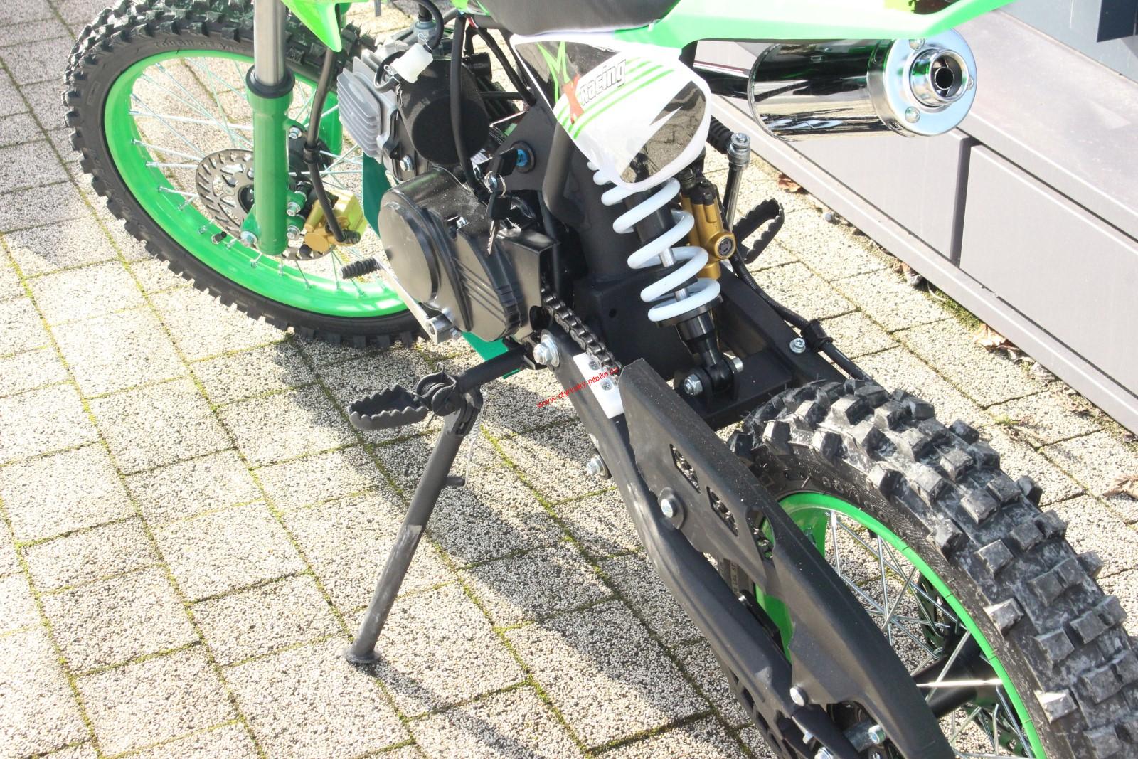 Pitbike 17/14 125cc zelený