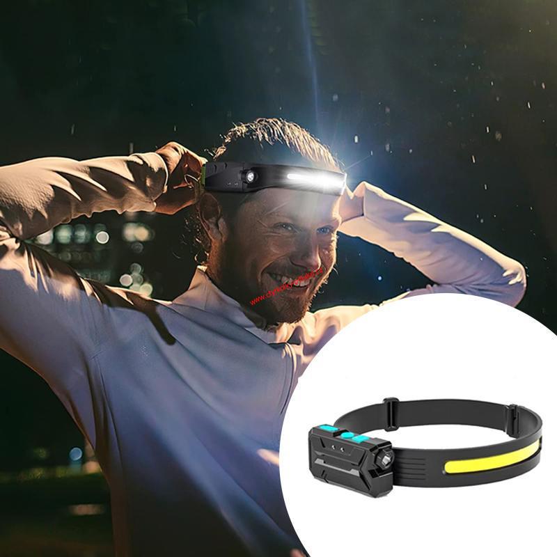 Nabíjecí čelovka handsensor 350lm