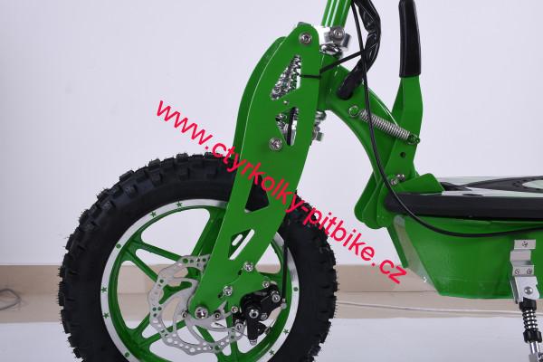 Elektrokoloběžka XT02 36V zelená