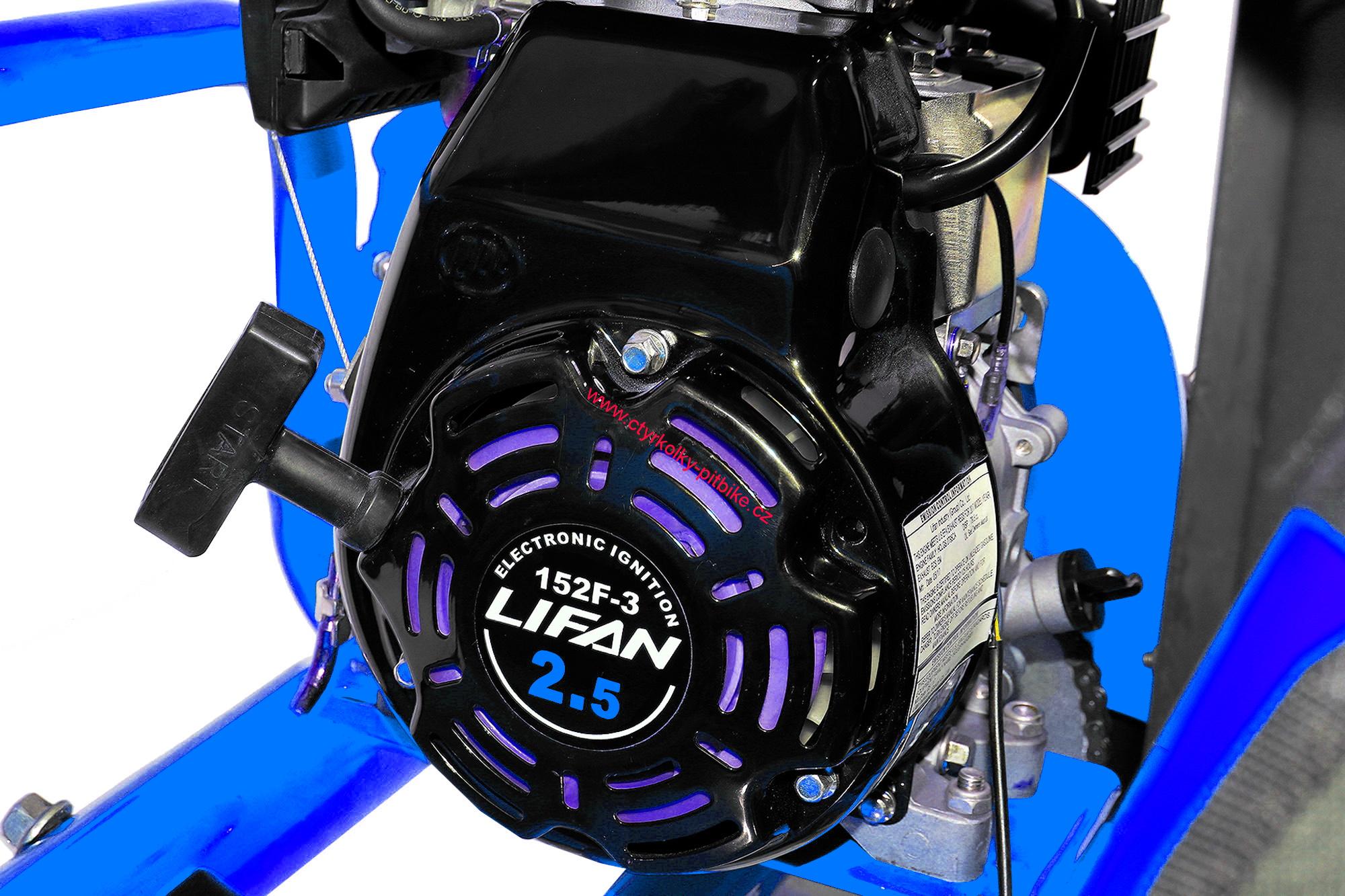 Dětská benzínová buggy 80cc červená