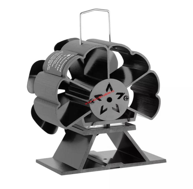 Ventilátor na kamna a krby