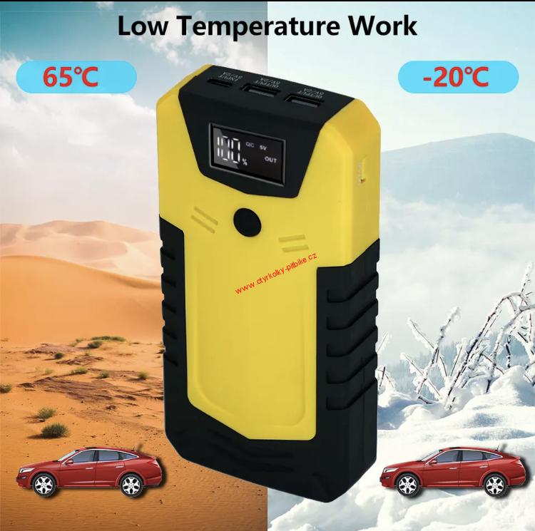 Powerbanka s možností startovat auto 12V 800A
