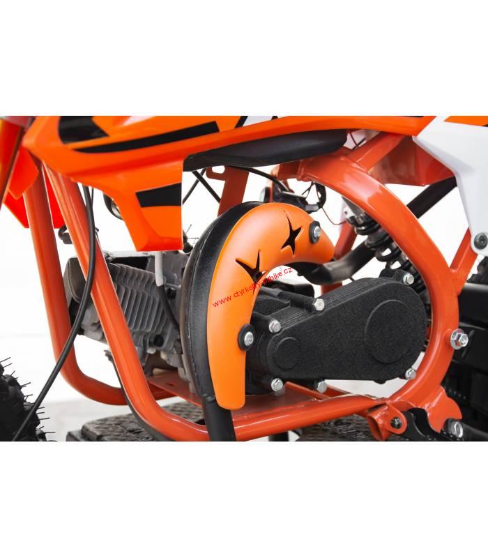 Minicross XTR Style 50cc 2T El.start poloautomat orange