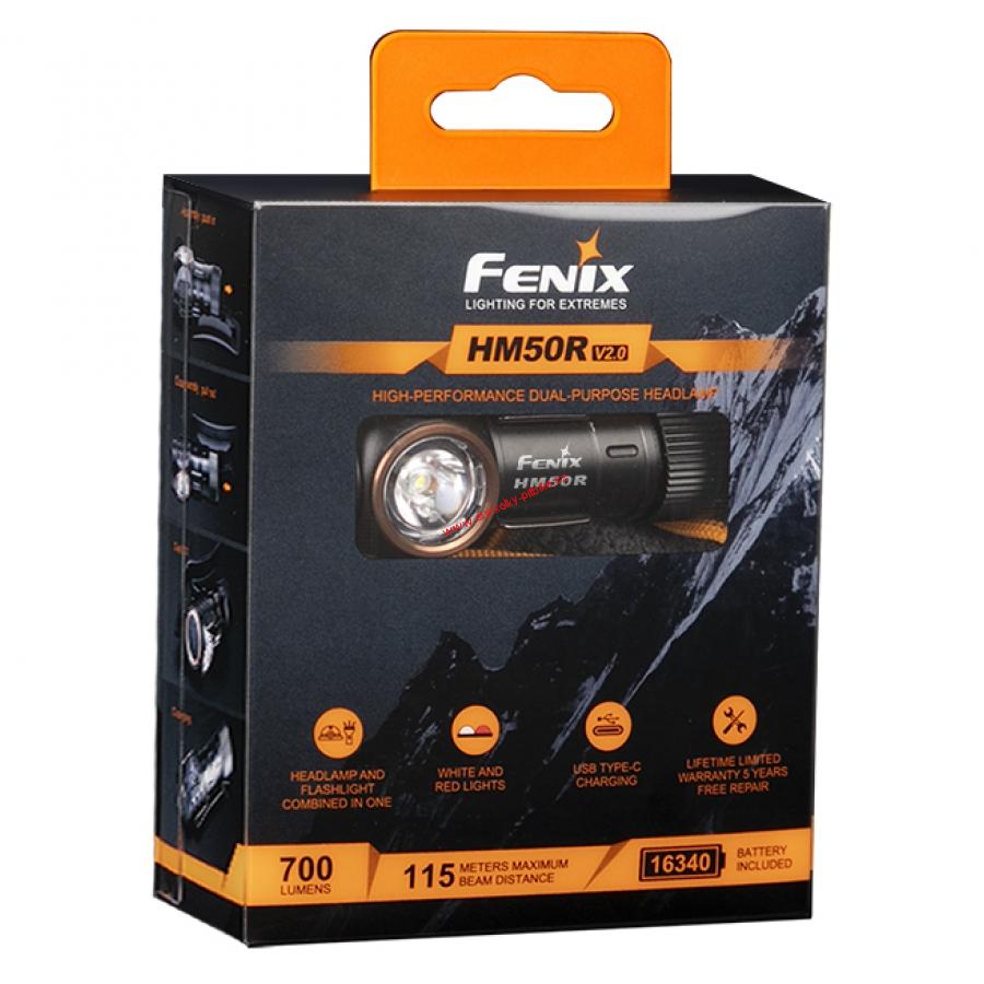 Čelovka - svítilina Fenix HM50R V2.0