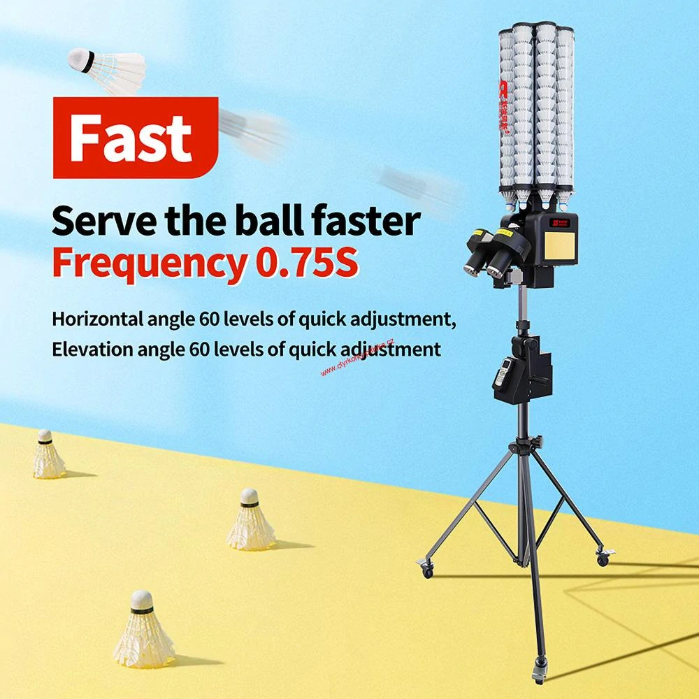 Tréninkový badmintonový robot Siboasi B7