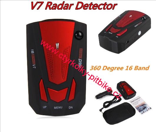 Antiradar Cobra V7 red