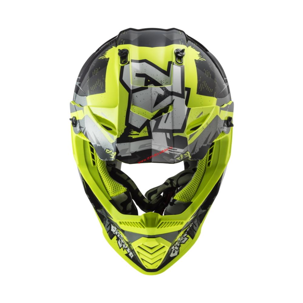 Krosová moto přilba LS2 FAST MX437 FAST EVO MINI CRUSHER vel. 47-51cm