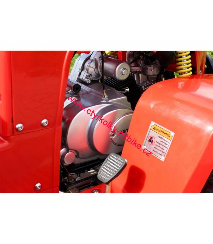 Dětský traktor 110cc červený