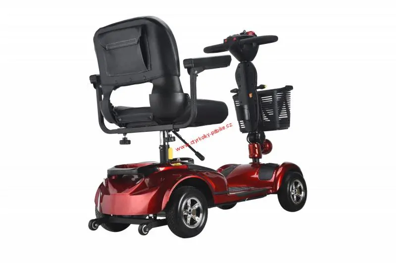 Elektrický skútr pro důchodce Mobility M3 300W nosnost 150kg dojezd až 20km