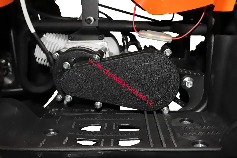 Dětská čtyřkolka Nitro Torino 49cc el. start červená